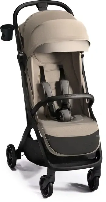 KINDERKRAFT NUBI 2 lekki wózek spacerowy | Sand Beige