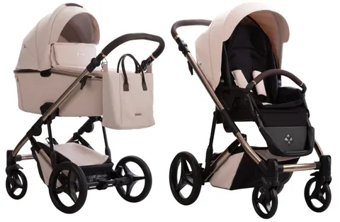 BEBETTO LOREN PREMIUM CLASS wózek dziecięcy 2w1 | BISCOTTI 01