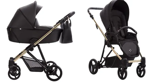 BEBETTO YODDI PREMIUM CLASS wózek dzieciecy 2w1 | Gold 02
