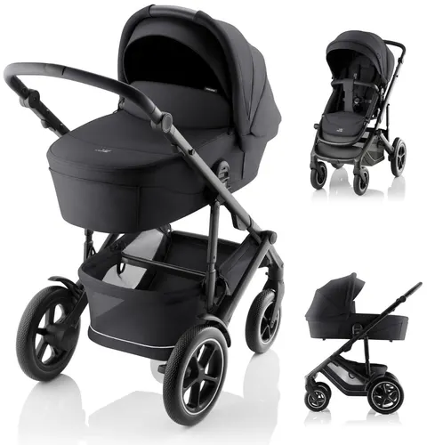 Britax Römer SMILE 5Z wózek dziecięcy 2w1 | Carbon Black | kolekcja Style 2025