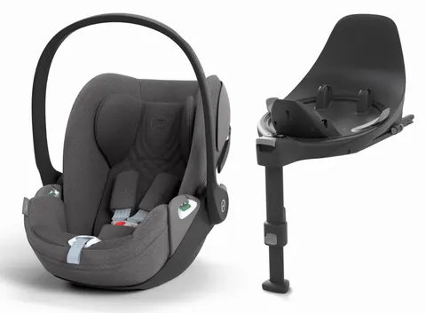 CYBEX CLOUD T i-Size fotelik dla niemowlaka 45-87 | baza ISOFIX Base T | Mirage Grey Plus