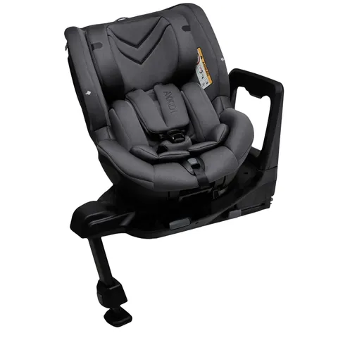 Axkid Spinkid fotelik obrotowy RWF 40-105 cm | Granite Melange