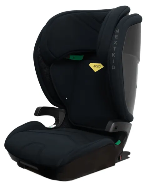 Axkid Nextkid fotelik dla starszaka 100-150 cm | Shell Black