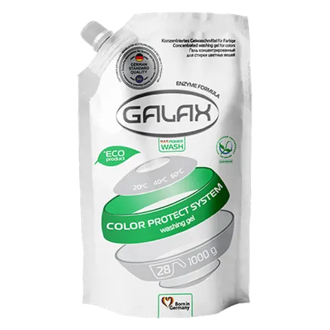 GALAX Żel do prania KOLOR 28 prań, 1000 g zapas
