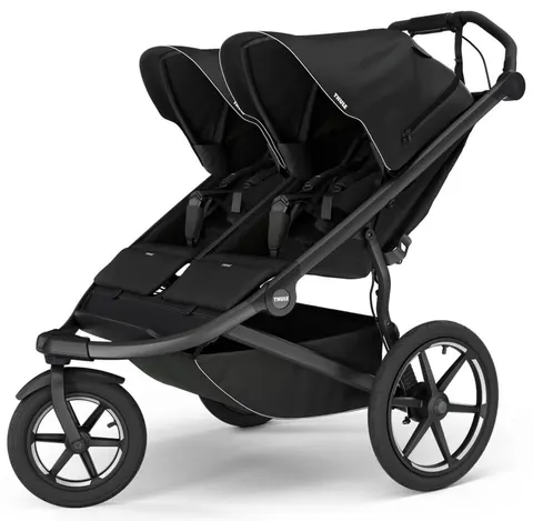 THULE URBAN GLIDE 3 DOUBLE bliźniaczy wózek do biegania | Black