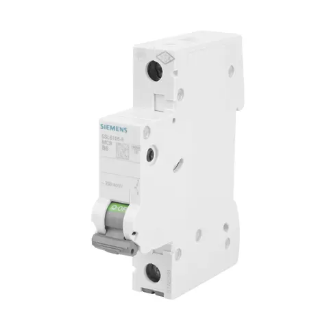Wyłącznik nadprądowy 1P B6A 6kA 230/400V 1M; 5SL6106-6 SIEMENS