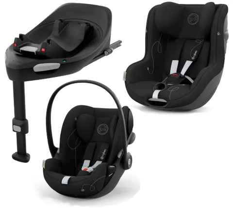 CYBEX zestaw 2w1 | fotelik Cloud G i-Size, Sirona G i-Size, baza ISOFIX Base G