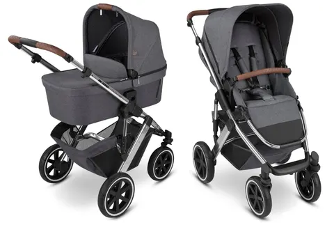 ABC DESIGN SALSA 4 AIR 2024 wózek dziecięcy 2w1 | Asphalt