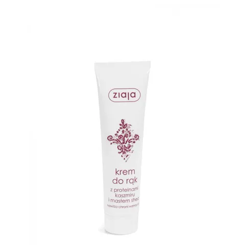 ZIAJA Krem do rąk PROTEINY KASZMIRU i MASŁO SHEA, 100 ml