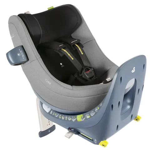 Swandoo Curie fotelik obrotowy RWF 40-105 cm | Seasame Grey