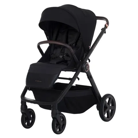 ESPIRO ONLY WAY 2025 dwukierunkowy wózek spacerowy | Stylish Black 410