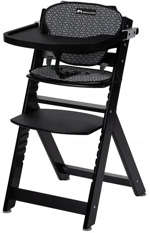 Bebeconfort Timba z wkładką krzesełko do karmienia | Black Geometric