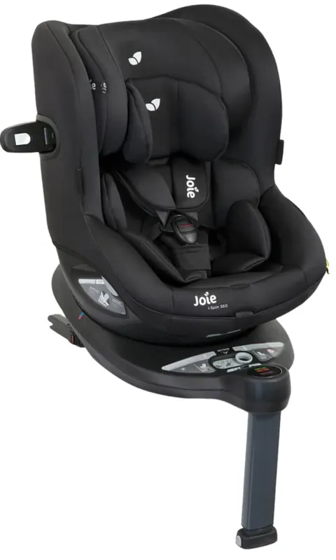 JOIE I-SPIN 360 I-SIZE fotelik obrotowy 40-105 cm | Coal Black