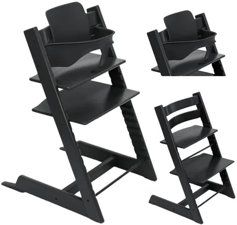 STOKKE TRIPP TRAPP + BABY SET GRATIS krzesełko do karmienia | Black