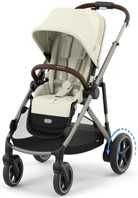 CYBEX e-Gazelle S elektryczny wózek spacerowy | Seashell Beige