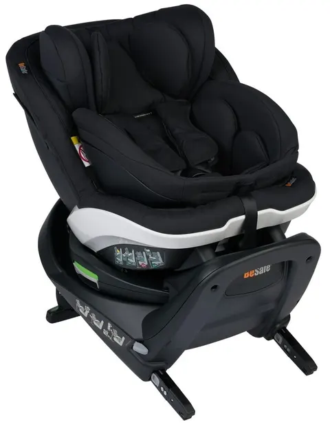 BESAFE iZi TURN B i-SIZE fotelik obrotowy 40-105 cm | Black Cab