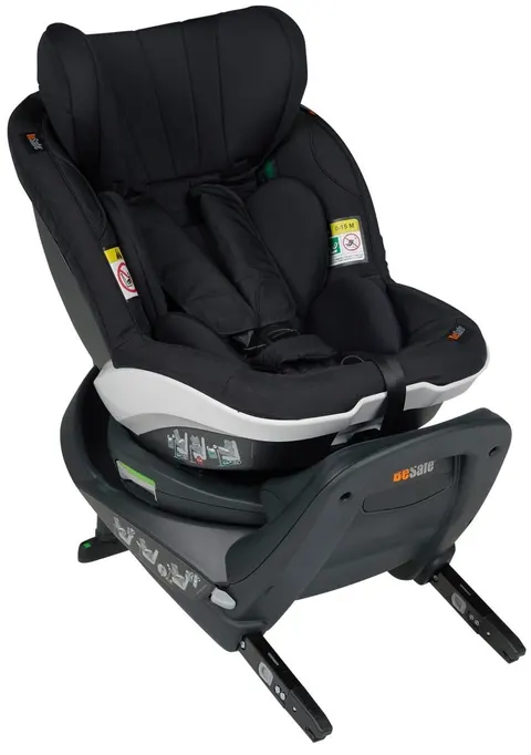 BESAFE iZi TURN i-Size fotelik obrotowy 61-105 cm | Black Cab