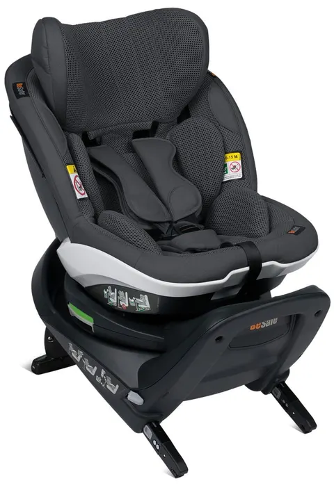 BESAFE iZi TURN i-Size fotelik obrotowy 61-105 cm | Antracite Mesh