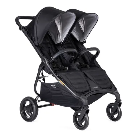 VALCO BABY SNAP DUO TREND bliźniaczy wózek spacerowy | Ash Black