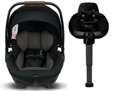 NUNA ARRA SYSTEM NEXT fotelik dla noworodka 40-85 cm | baza ISOFIX Base Next | Caviar