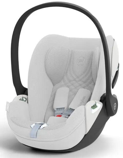 CYBEX CLOUD T i-Size fotelik dla niemowląt 45-87 cm | Platinum White Plus