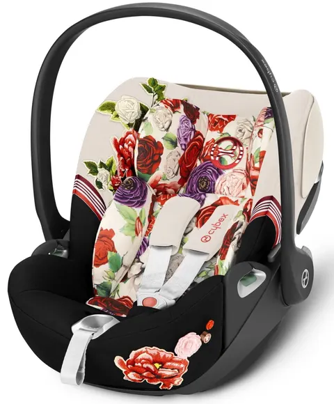 CYBEX CLOUD T i-Size fotelik dla niemowląt 45-87 cm | Spring Blossom Light