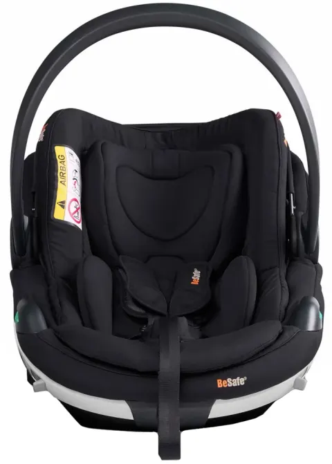 BeSafe GO BEYOND fotelik dla noworodka 40-87 cm | Black Cab