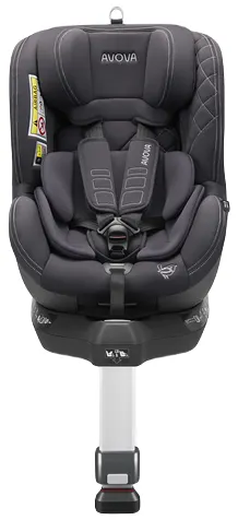 AVOVA SPERBER-FIX 61 I-SIZE fotelik dla dzieci 61-105 cm, do 20 kg | Koala Grey