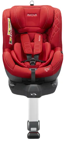 AVOVA SPERBER-FIX 61 I-SIZE fotelik dla dzieci 61-105 cm, do 20 kg | Maple Red