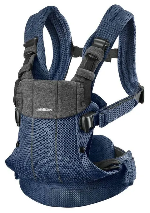 BABYBJORN HARMONY 3D MESH nosidełko dziecięce | Granatowy