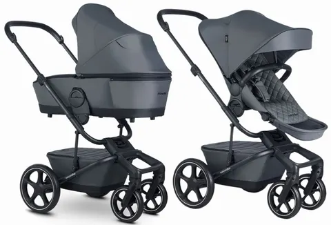 EASYWALKER HARVEY 5 PREMIUM wózek głęboko-spacerowy 2w1 | Mineral Grey