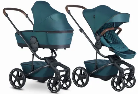 EASYWALKER HARVEY 5 PREMIUM wózek głęboko-spacerowy 2w1 | Jade Green