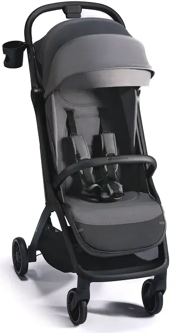 KINDERKRAFT NUBI 2 lekki wózek spacerowy | Cloudy Grey