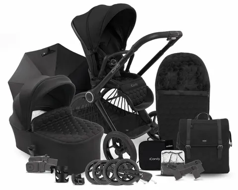iCANDY CORE wózek 2w1 | zestaw akcesoriów | Black