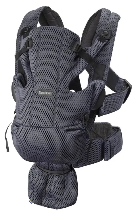 BABYBJORN MOVE 3D MESH nosidełko dziecięce | Antracyt