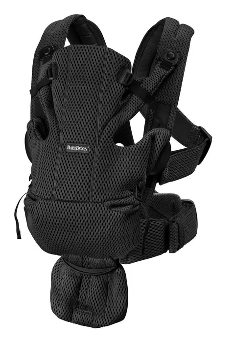 BABYBJORN MOVE 3D MESH nosidełko dziecięce | Czarny