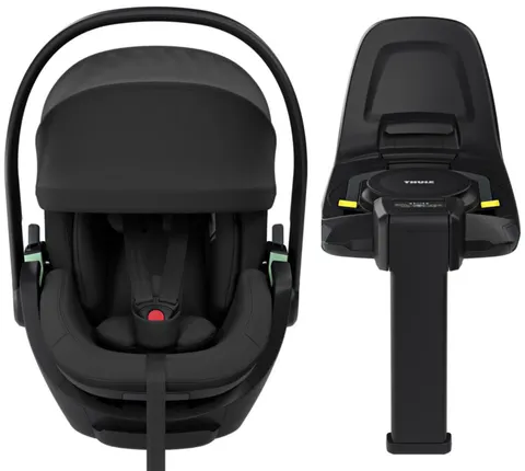 THULE MAPLE fotelik dla noworodka | baza ISOFIX ALFI | Black
