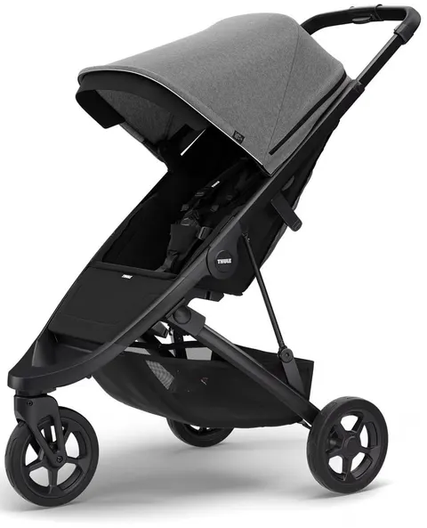 THULE SPRING wózek spacerowy | Grey Melange on Black