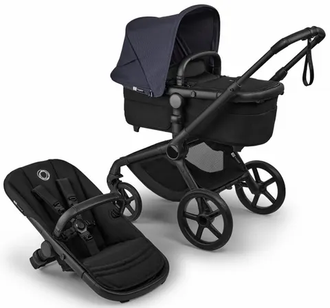 BUGABOO FOX 5 RENEW wózek dziecięcy 2w1 | Black / Deep Indigo
