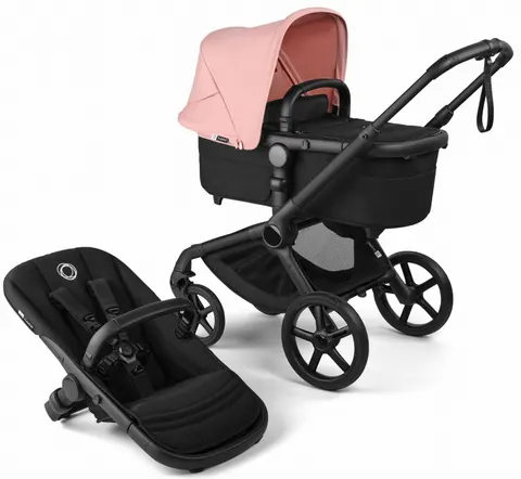 BUGABOO FOX 5 RENEW wózek dziecięcy 2w1 | Black / Morning Pink