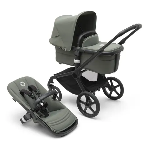 BUGABOO FOX 5 wózek dziecięcy 2w1 | Black / Green