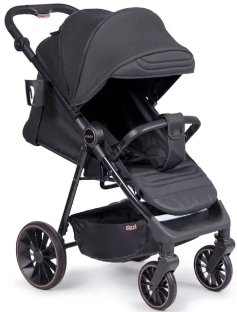 COLETTO DIZZI wózek spacerowy | Black