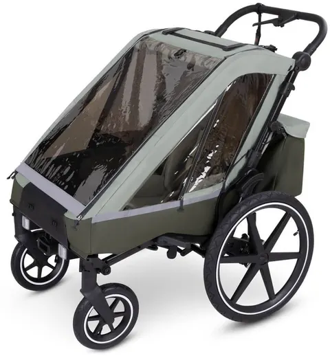ABC DESIGN BIKE TRAILER TOUR przyczepka rowerowa | Olive
