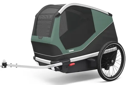 THULE BEXEY L przyczepka rowerowa dla psa | Hazy Green