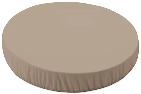WALDIN prześcieradło bawełniane OWAL 73 cm | 7w1 | Brązowe