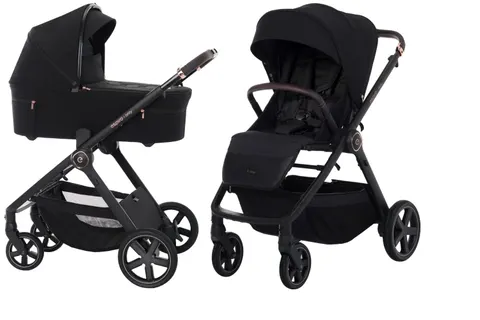 ESPIRO ONLY wózek dziecięcy 2w1 | 410 Stylish Black | kolekcja 2025