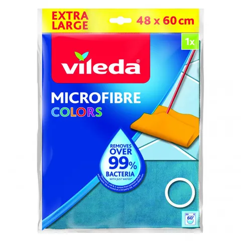 VILEDA Ścierka do podłogi MIKROFIBRA COLORS, 1 szt