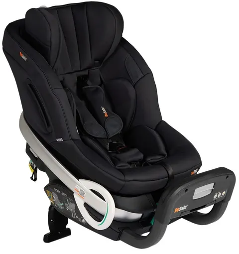 BESAFE STRETCH fotelik RWF 61-125 cm | Black Soft Breeze