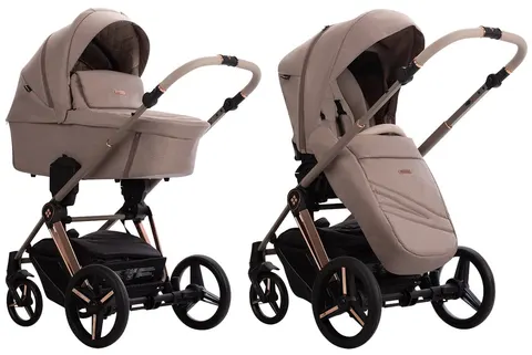 BEBETTO MONTI Premium Class | Wózek 2w1 | 08 Kaszmir
