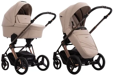 BEBETTO MONTI Premium Class PRO | Wózek 2w1 | 04 Choco